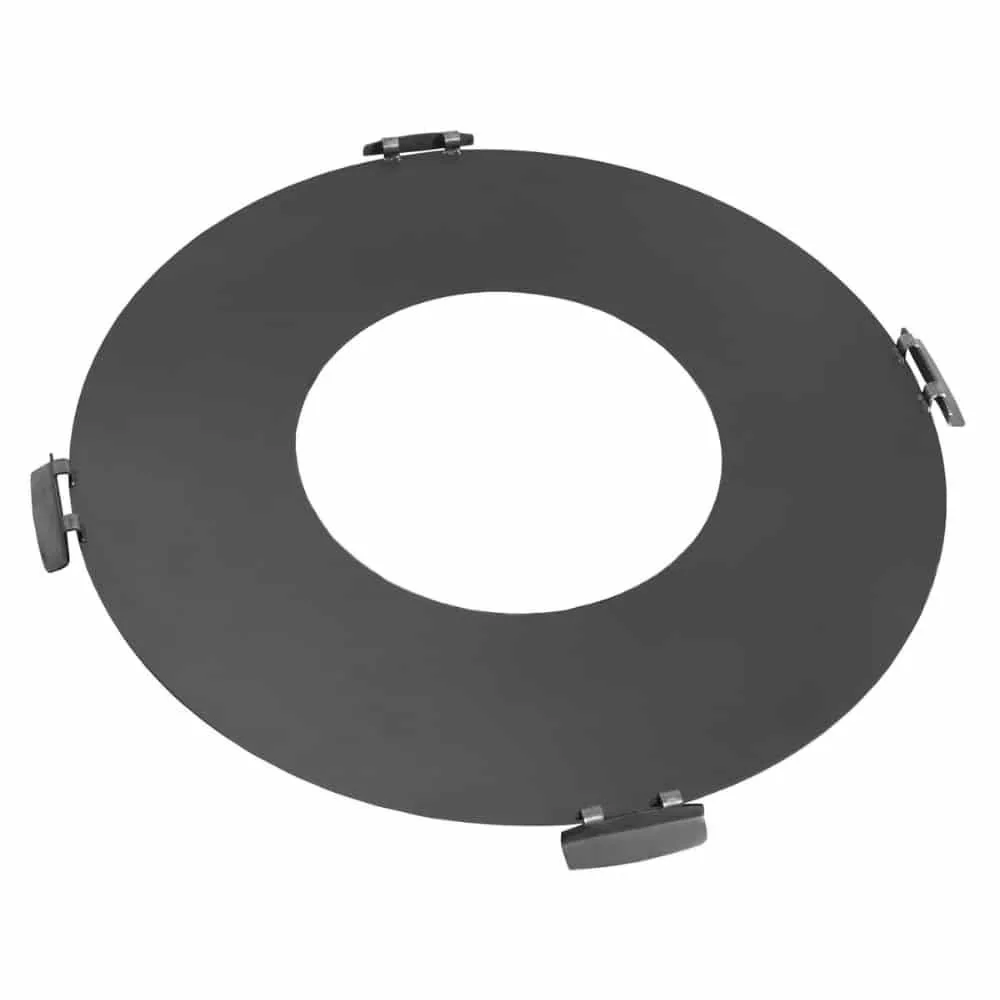 "Plancha pour Brasero, 82cm, Acier Naturel, avec 4 Poignées image"