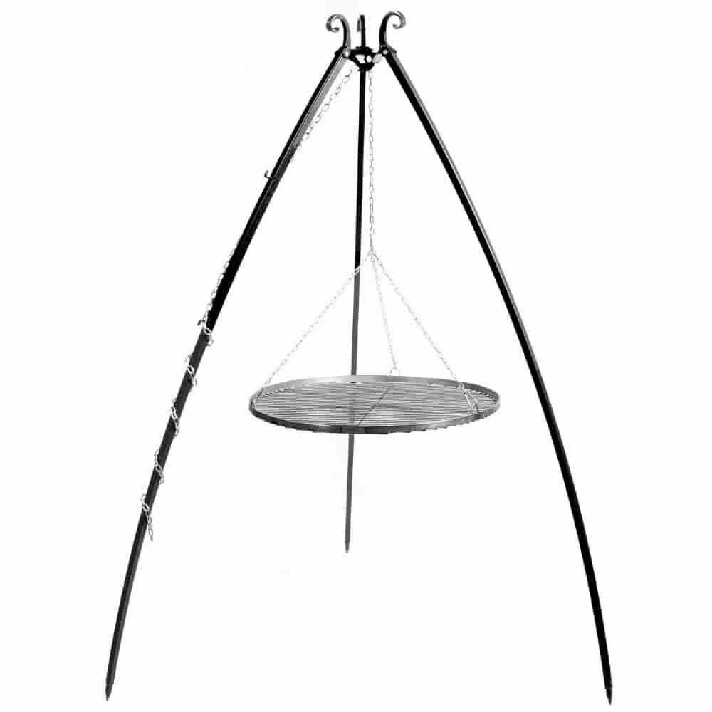 "Barbecue à Balançoire avec Trépied 200cm, Grille 60cm image"
