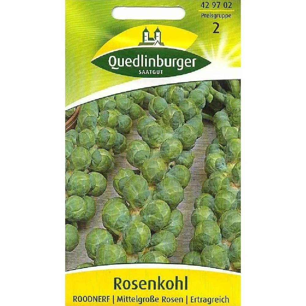 Acheter Chou de Bruxelles Roodnerf, Graines