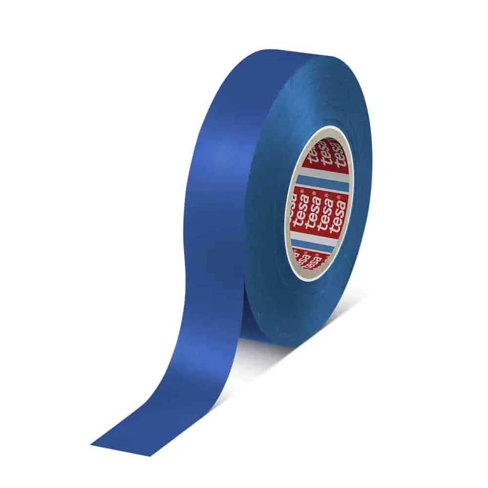 "Ruban isolant PVC bleu 19mm x 33m image"