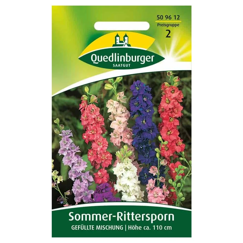 Graines de Delphinium Annuel, Mélange Coloré, Fleurs d'Été