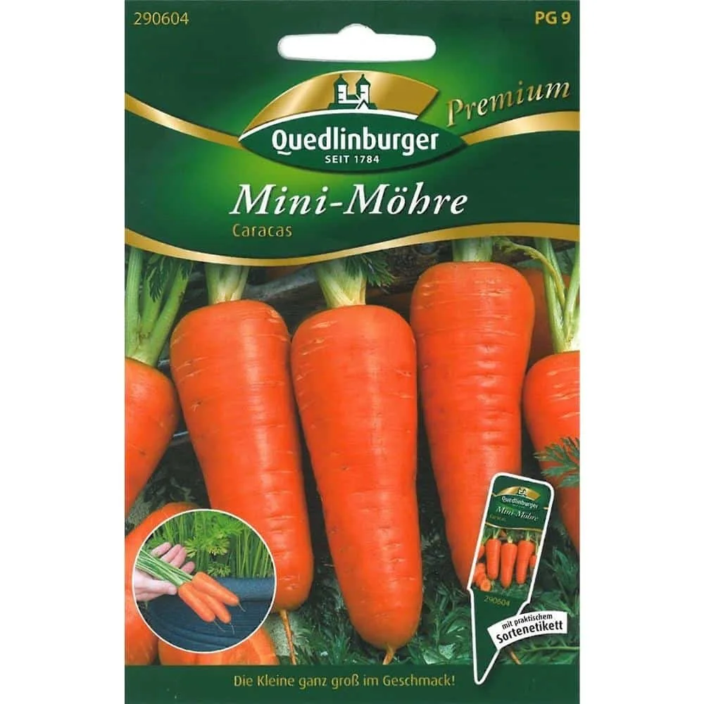 "Graines de Mini Carottes Caracas pour Potager et Balcon image"