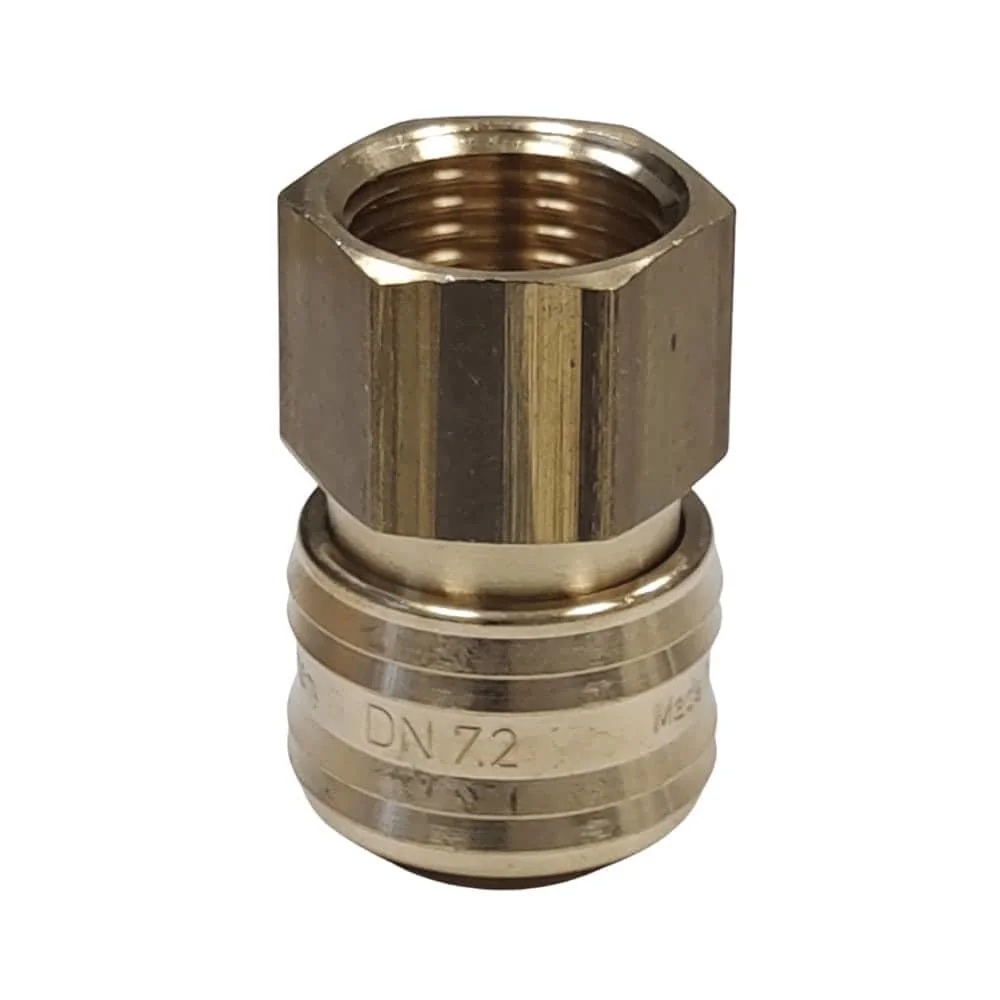 "Raccord pneumatique 1/2" en laiton - Coupleur rapide universel image"