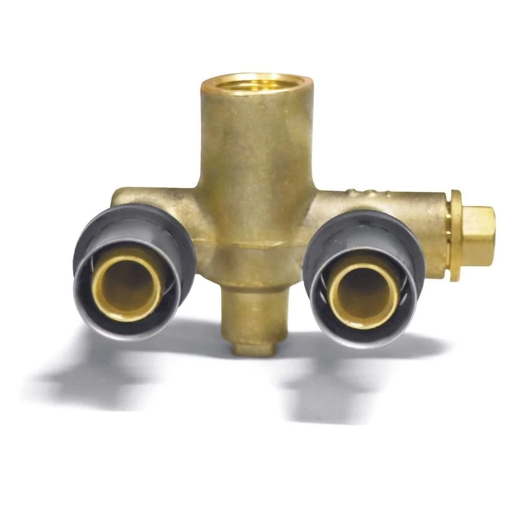 "Raccord à Sertir Mural Double en U, 16 mm, Eau Potable, DVGW image"