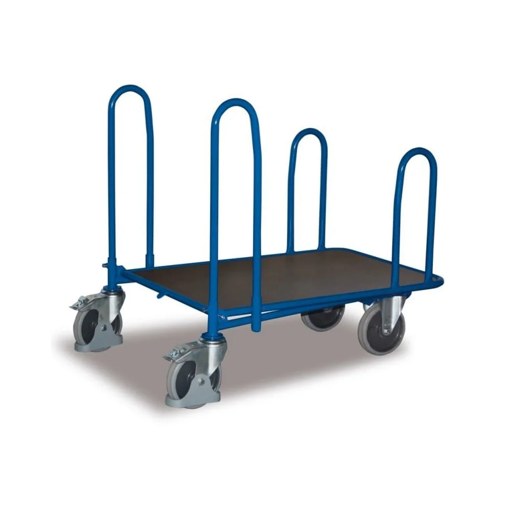 "Chariot de transport étanche 400 kg avec ridelles image"