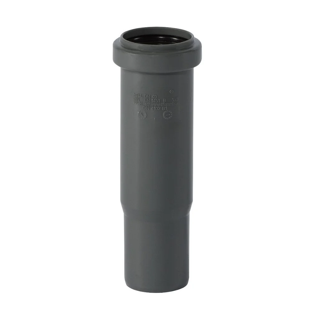 Manchon Long DN40 HTsafeL pour Tuyau d'Évacuation Eaux Usées