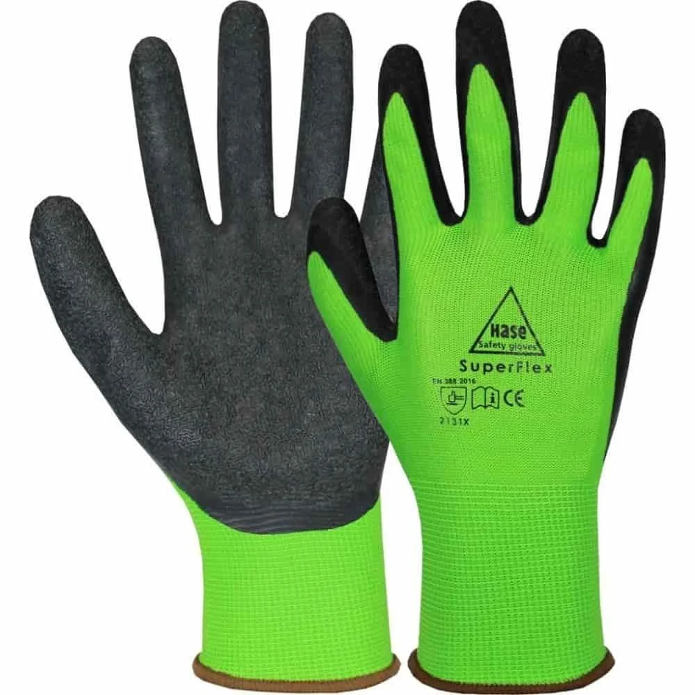 "Gants de Travail SuperFlex Green Taille 11 image"