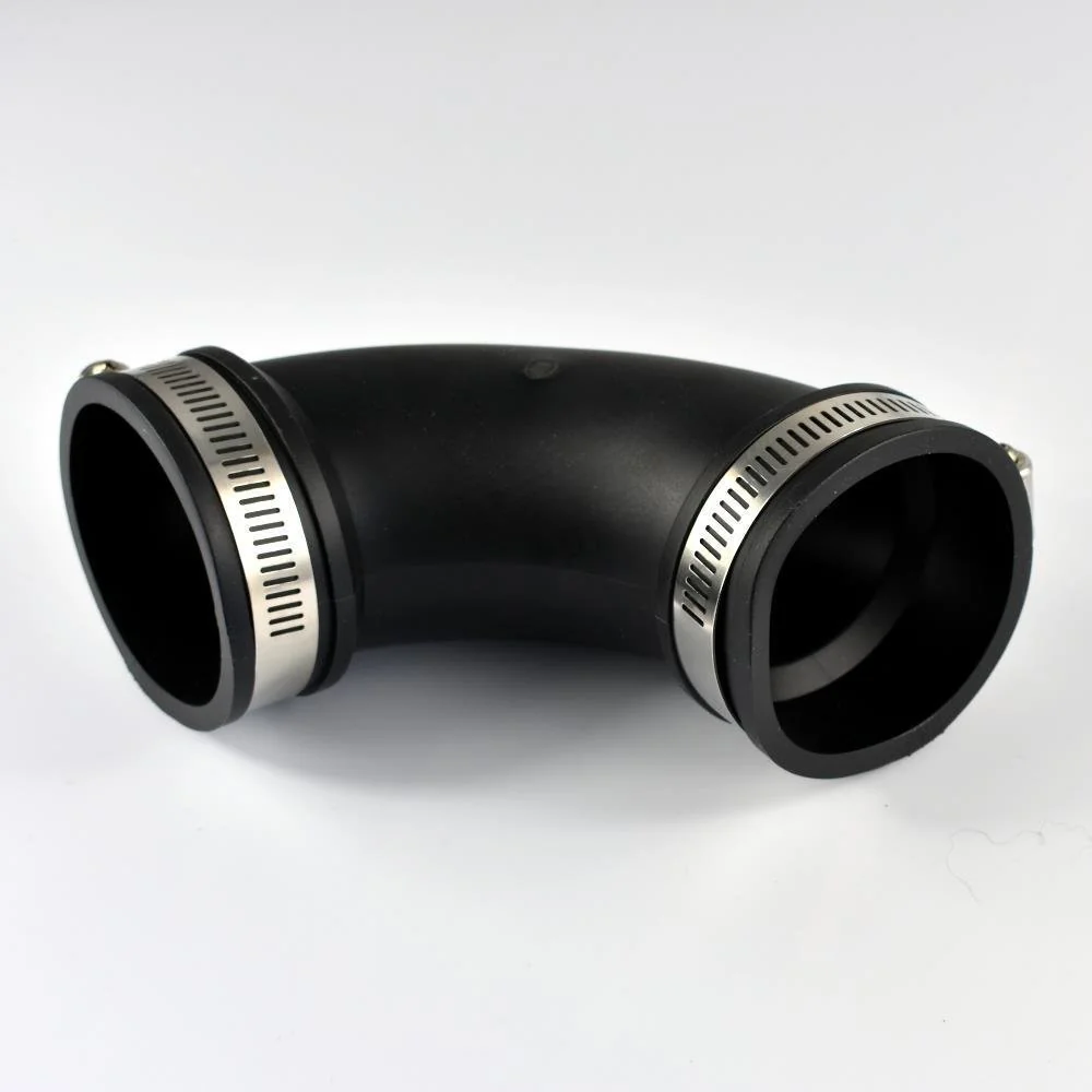 Coude Flexible PVC 63mm : Raccord Elastomer pour Tuyaux