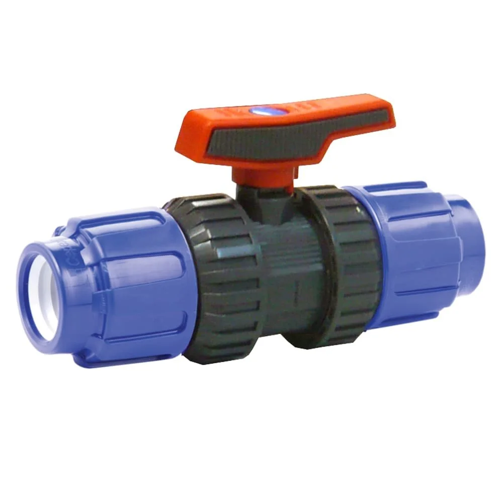 "Raccord PE, Vanne à boisseau sphérique 32mm, Robinet PE image"