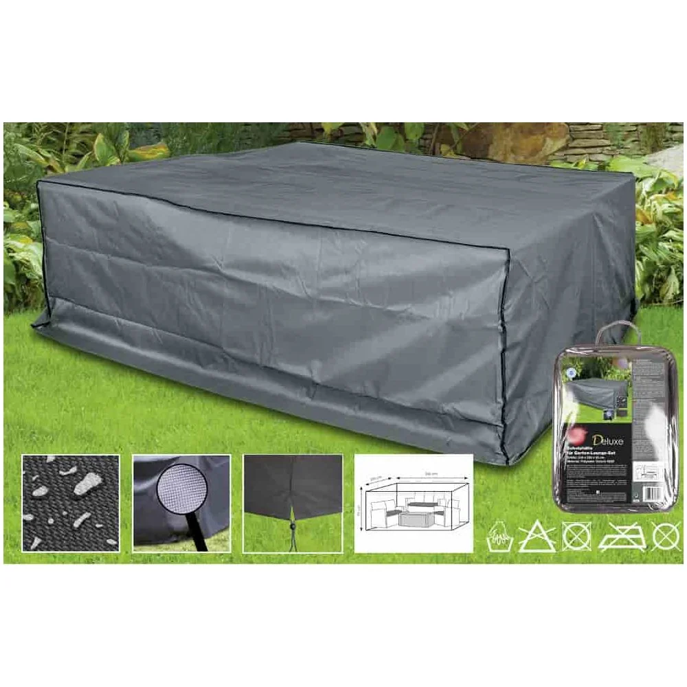 "Housse Salon de Jardin Imperméable, Bâche Mobilier, 240x200x95cm image"