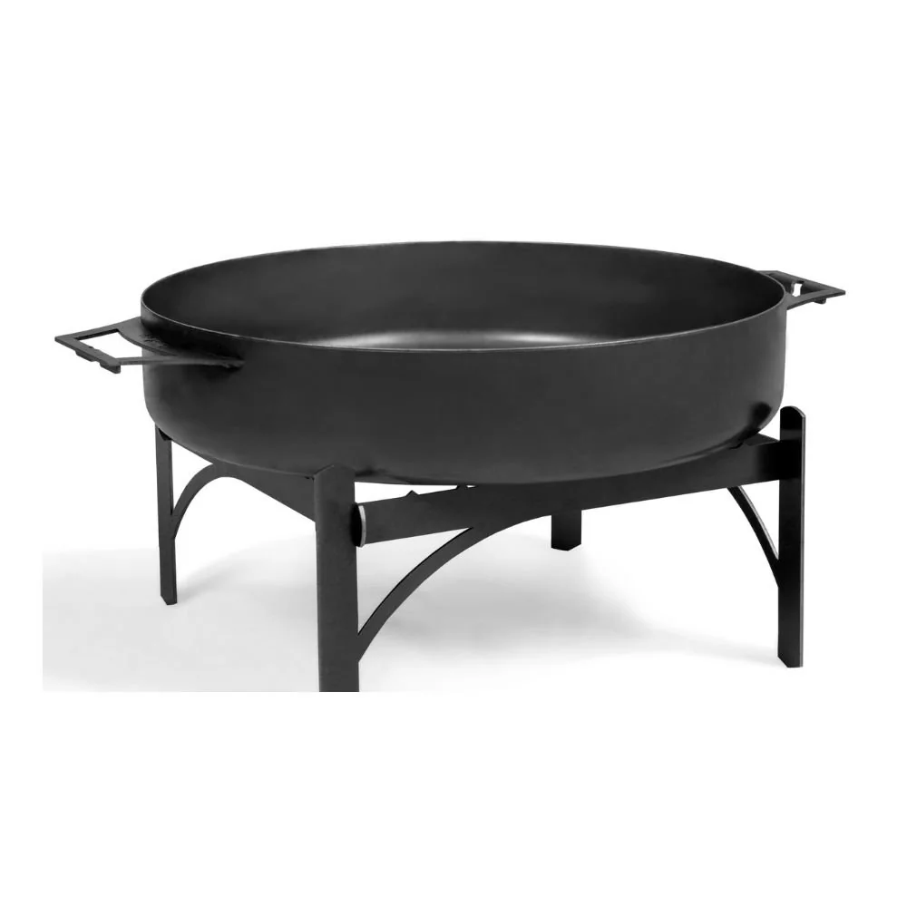 "Support de Poêle en Acier Naturel 50 cm - Trépied Robuste pour Barbecue image"