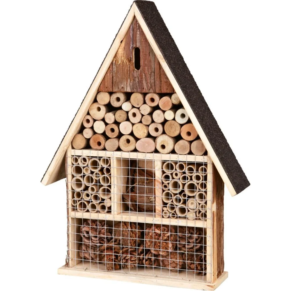 "Hôtel à Insectes en Bois, Abri pour Biodiversité image"