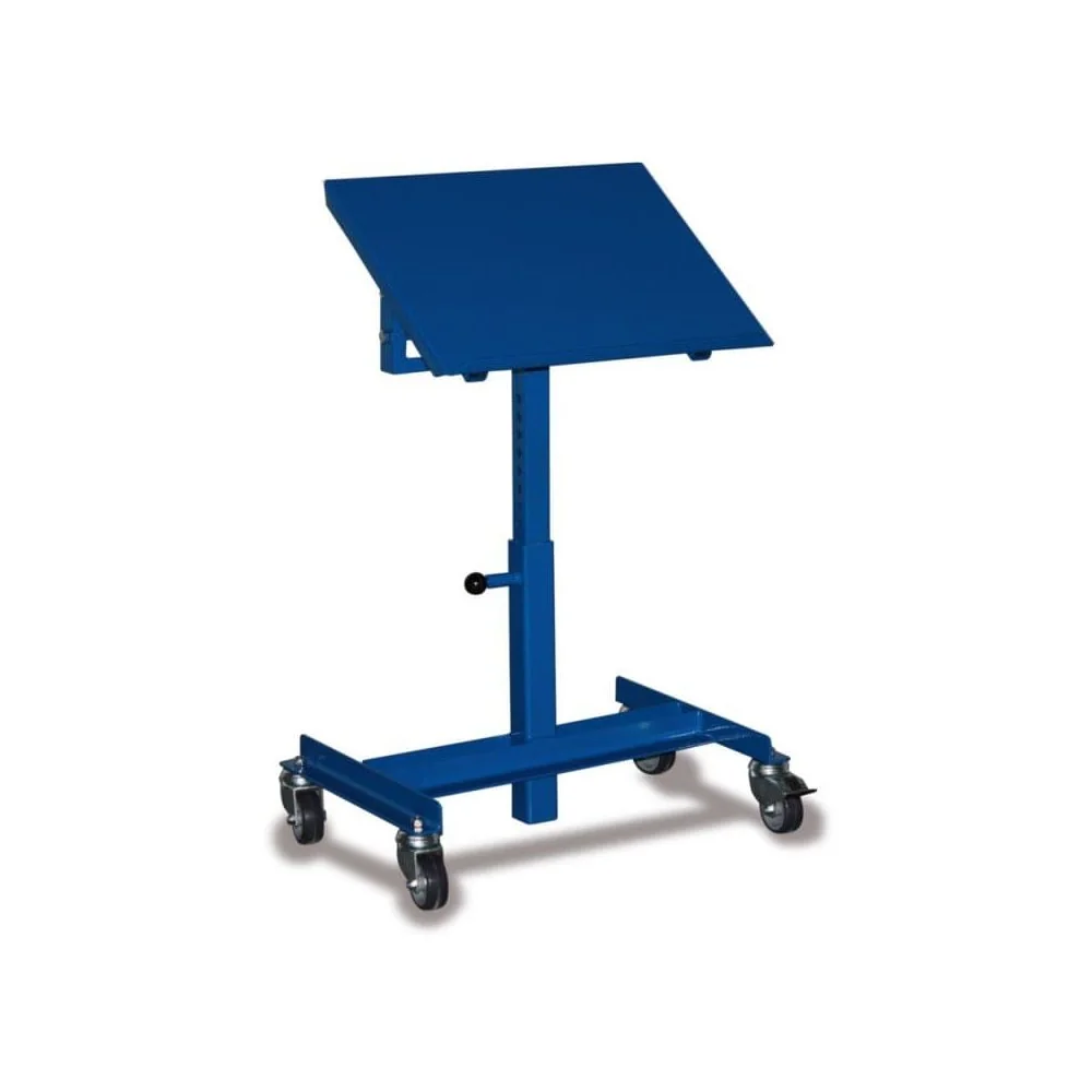 "Chariot d'atelier inclinable et réglable en hauteur image"
