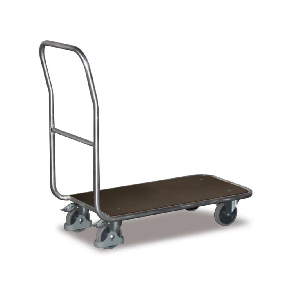 "Chariot de magasin en aluminium étanche + EasySTOP image"