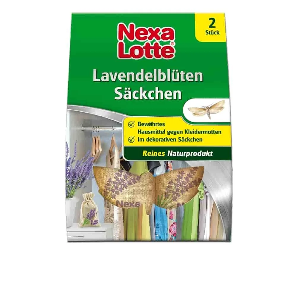 "Sachets de Lavande Anti-Mites Naturels pour Armoire - 2 Pièces image"