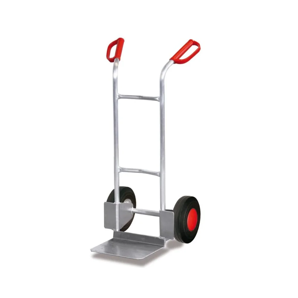 "Diable Aluminium 150kg, Chariot de Manutention Léger à Roues Pleines image"