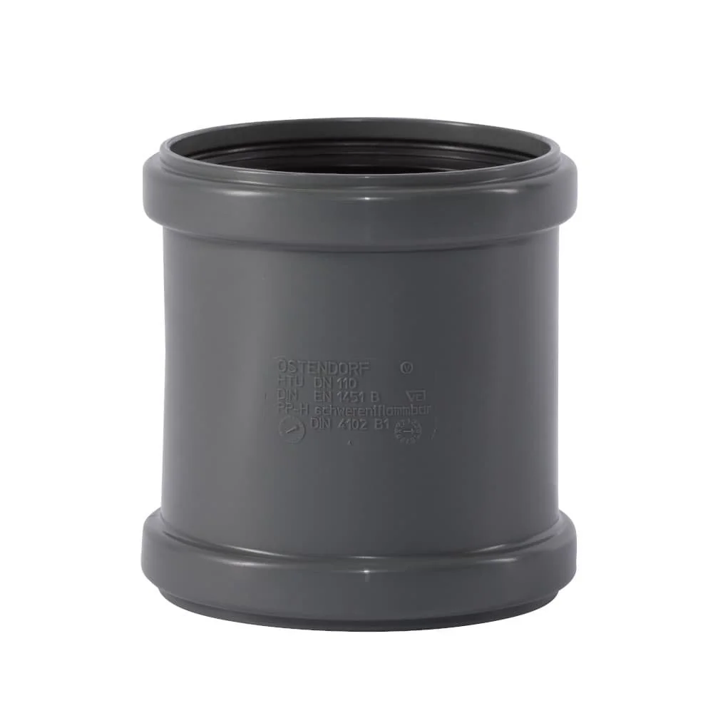 "HTsafeU Manchon Coulissant DN/OD 110 pour Tuyau d'Évacuation image"