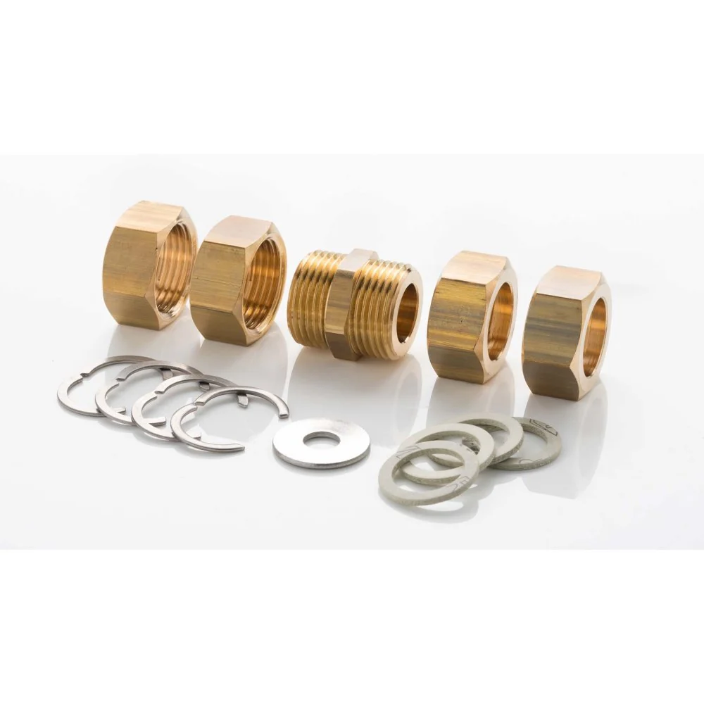"Kit de Raccordement Solaire Inox Ondulé DN20 pour Tube Solaire ECO image"