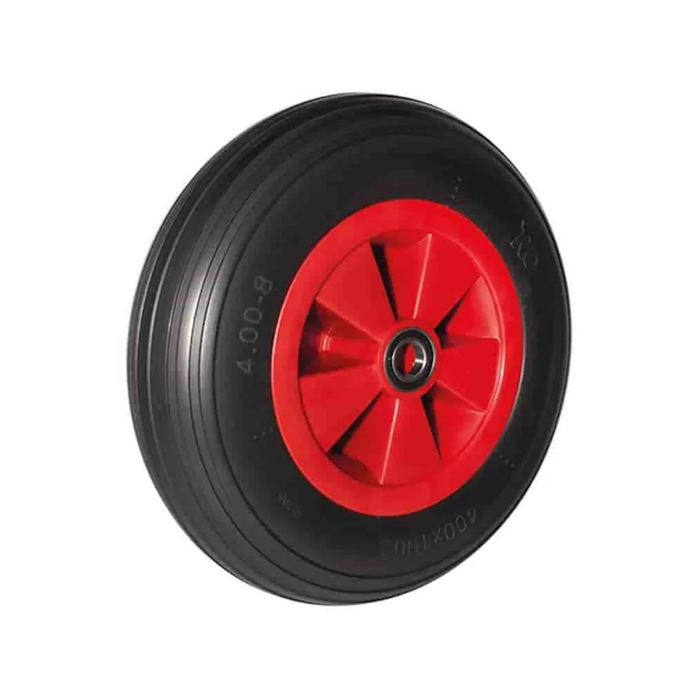 Roue PU 390x90mm Increvable pour Chariot