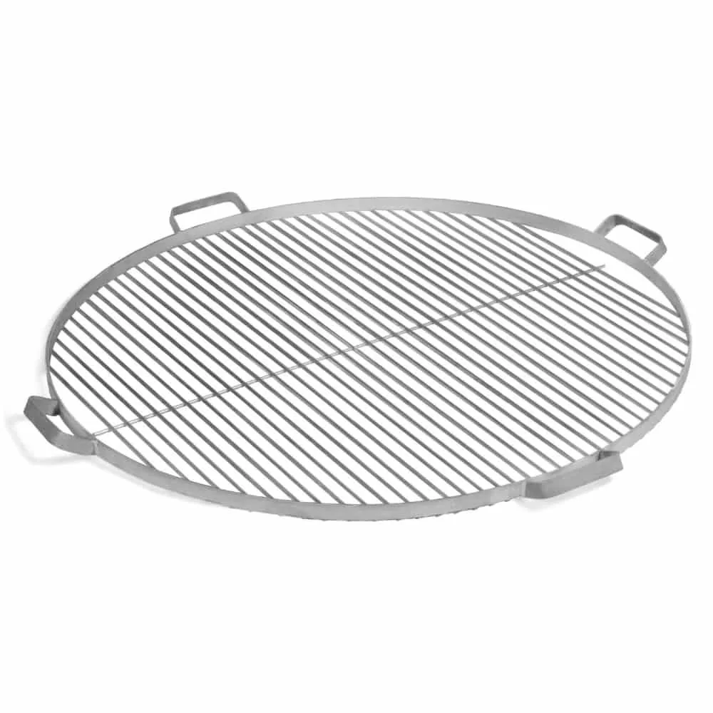 "Grill pour Brasero 80 cm en Acier Inoxydable avec 4 Poignées image"