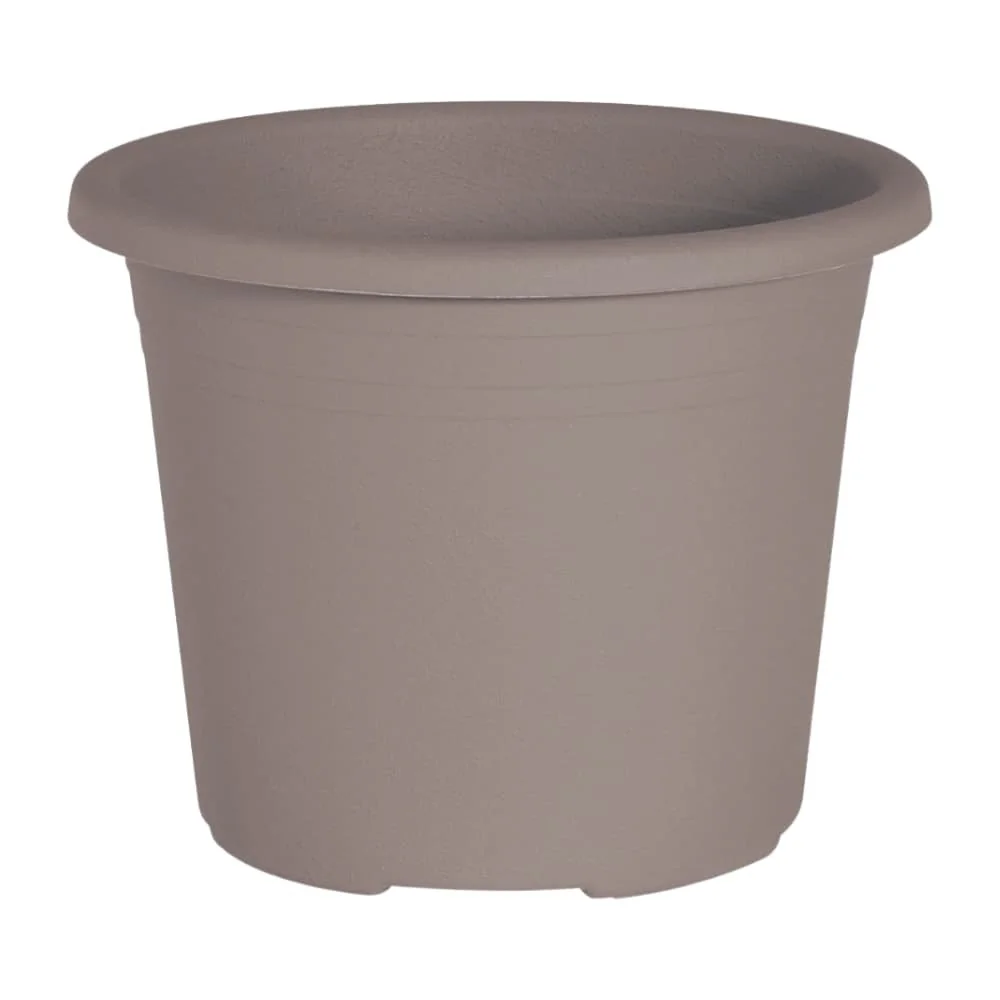 "Pot de Fleur Cylindro Taupe 3 Litres, Ø 20 cm image"