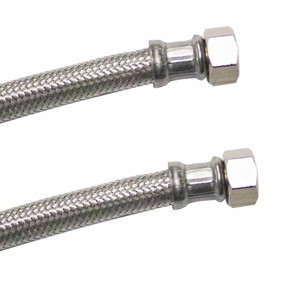 "Flexible inox, Panzerschlauch 1/2 pouce, 2000 mm, Eau Potable image"