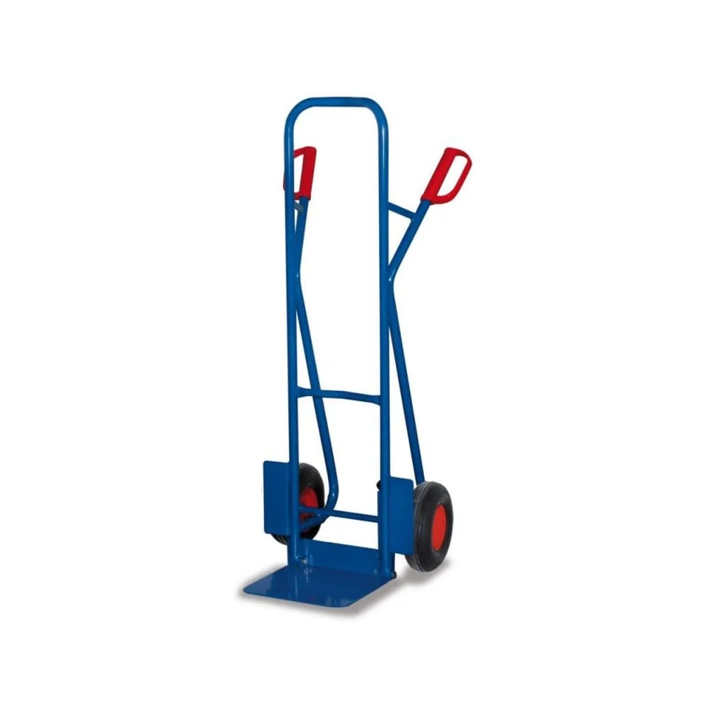 "Diable de Manutention Professionnel 250kg, Chariot Pliable Acier avec Bavette image"