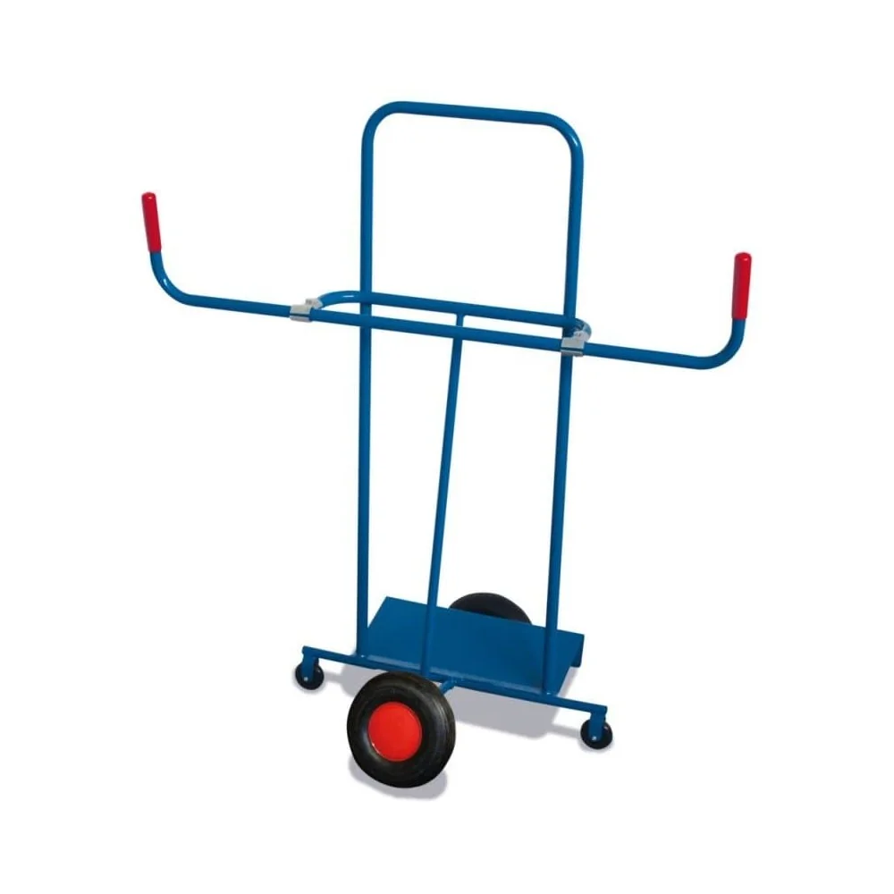 "Chariot à Plaques Professionnel, Transport Längitudinal, 250 kg, Roues Pleines image"