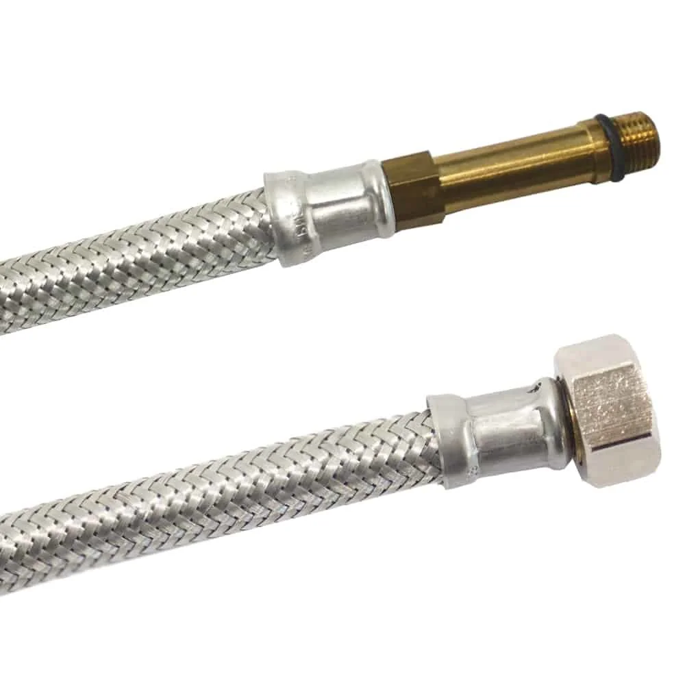 "Flexible Sanitaire Inox DN8 DVGW M10/3/8" 500mm image"