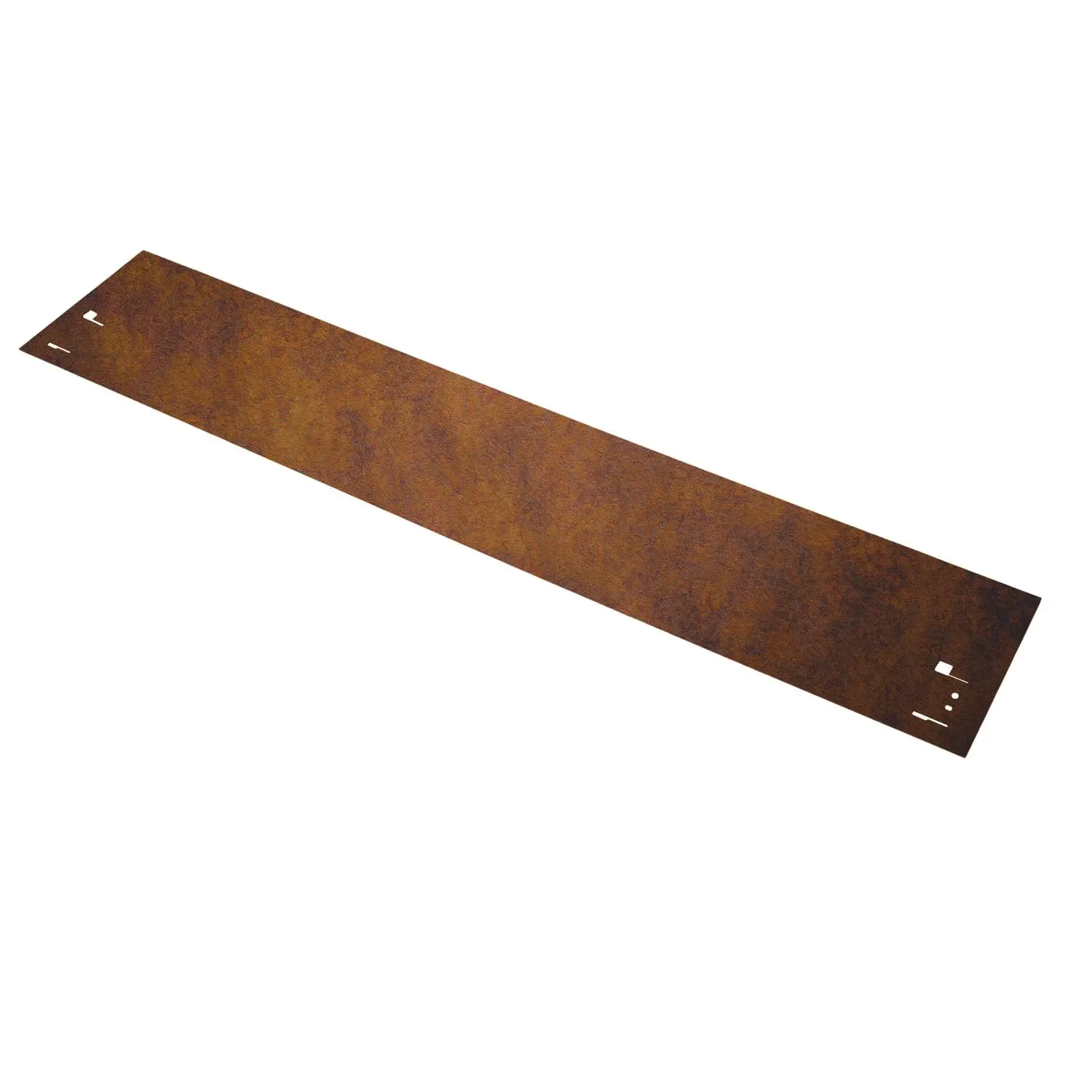 "Bordure jardin Acier corten, longueur 70 cm, 13,5 - 18,5 cm de hauteur, bordure de jardin - métal galvanisé à chaud, Large: 18.5 cm image"