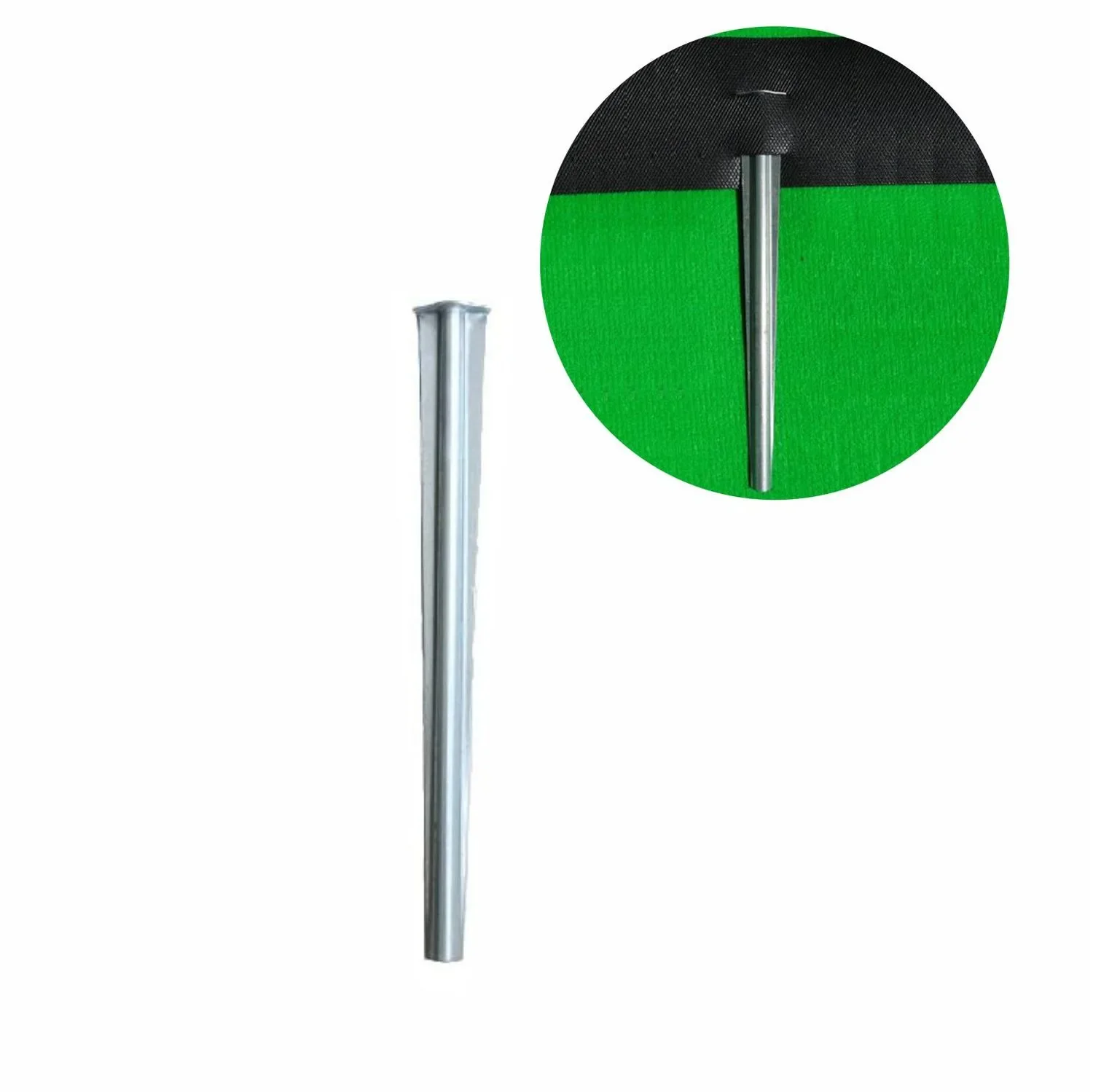 Ancrage au sol en métal 25cm x 3cm | Bordure Jardin | Bordures de Jardin