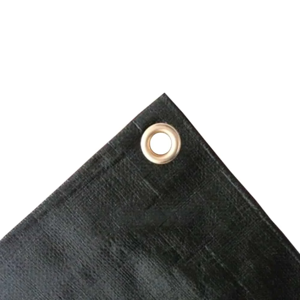Bâche de Protection (80m²) 8x10m, 280g/m², verte, étanche et résistante