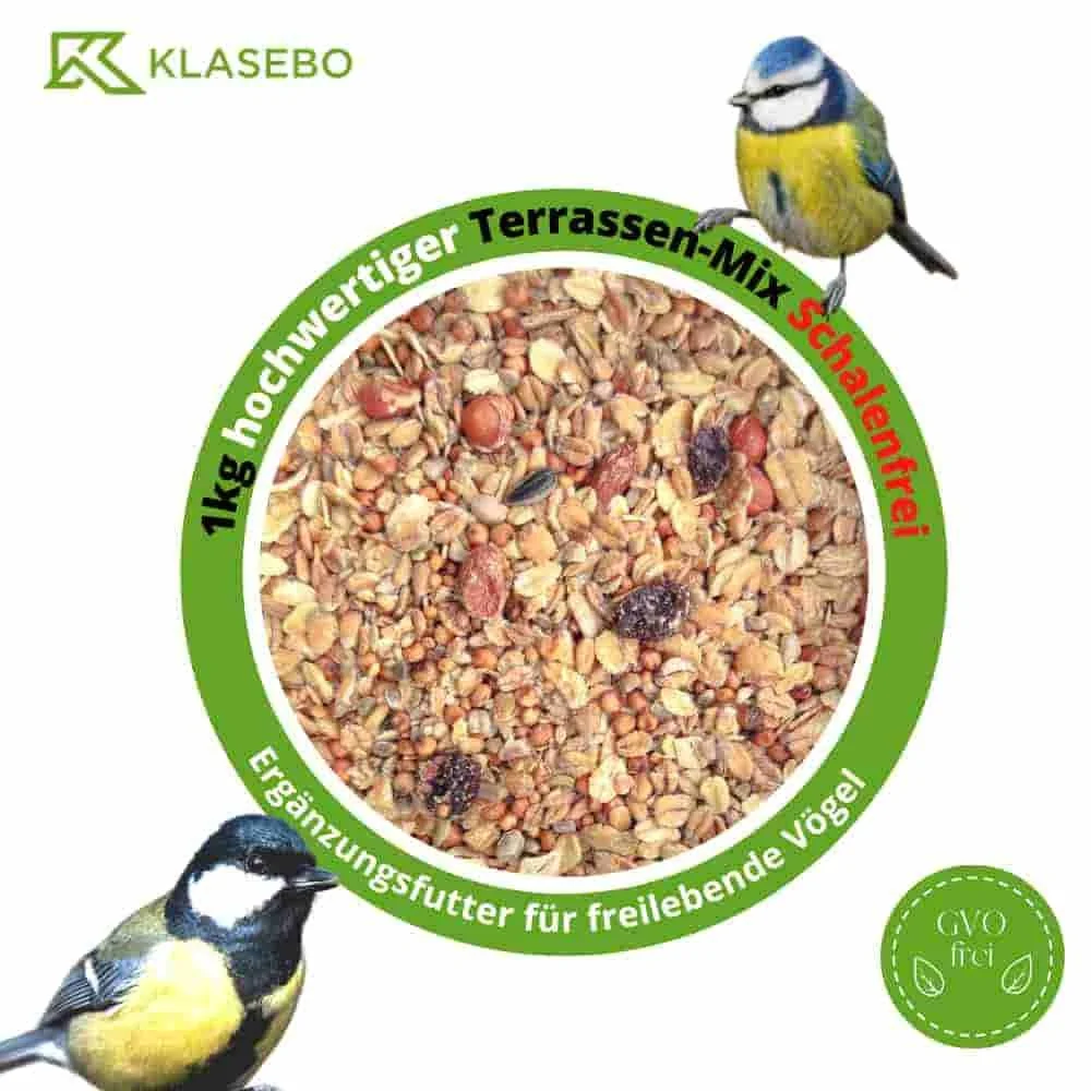 "Nourriture pour oiseaux sauvages – Mélange spécial balcon & terrasse 1kg image"