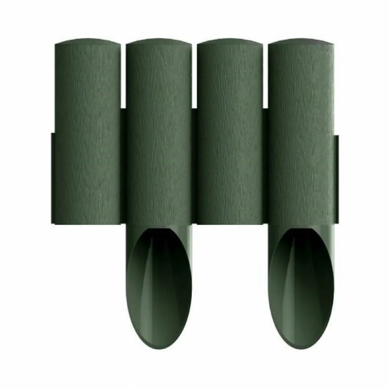 Bordure Jardin Plastique vertes 2,3m x 25,5cm | Bordure Jardin | Bordures de Jardin