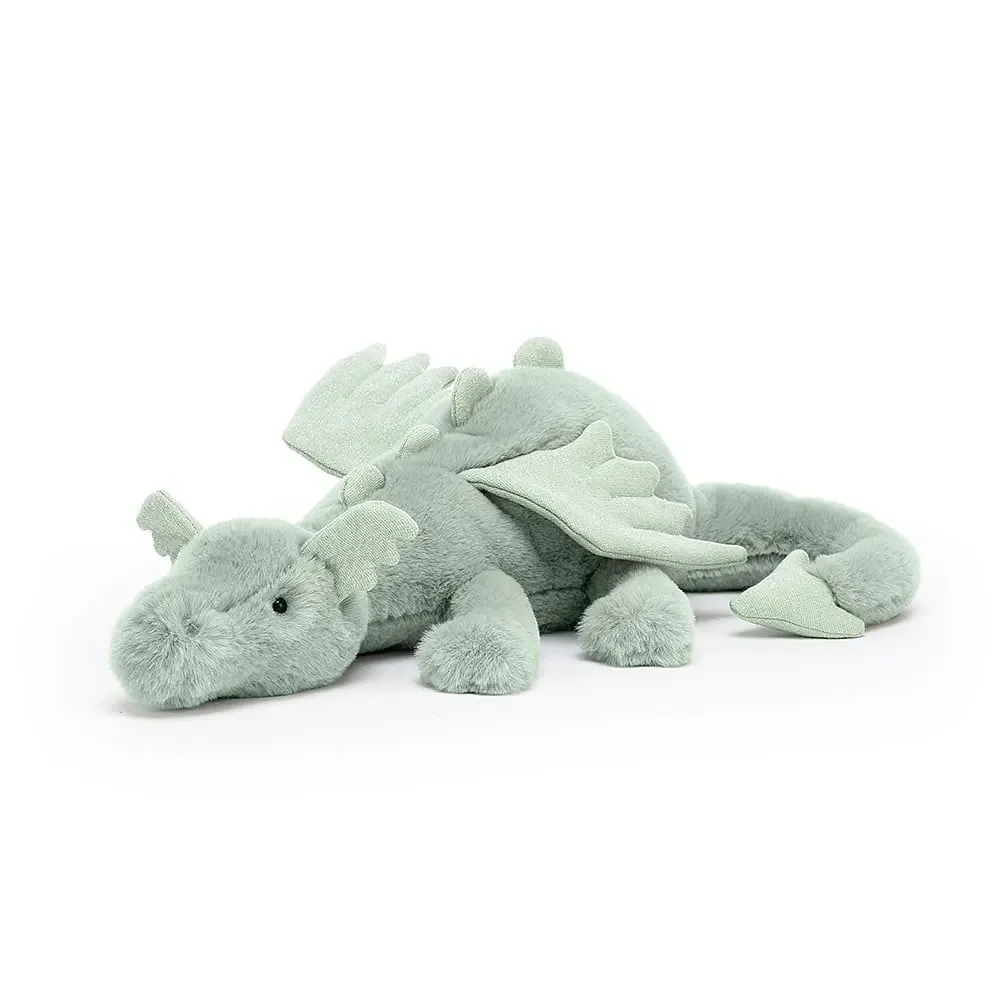"Jellycat Peluche - Sage Dragon, Taille: Moyen - H12 X L50 CM image"