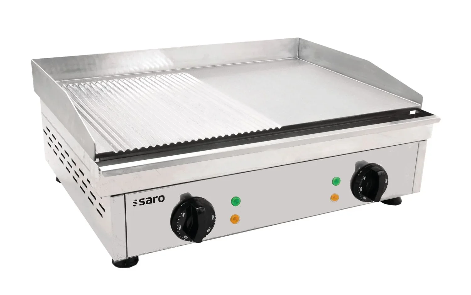 Saro Grillade, Plaques a frire (rainuré + lisse) - Modèle Fry Top FRY TOP GM