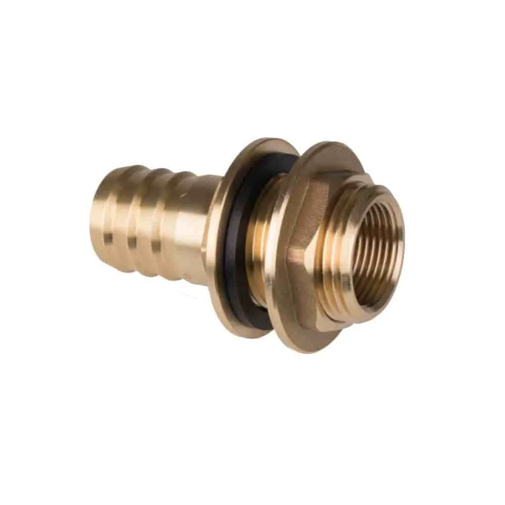 "Raccord Citerne Eau de Pluie 1 1/4 Pouce - Traversée de Paroi pour Cuve 25mm image"