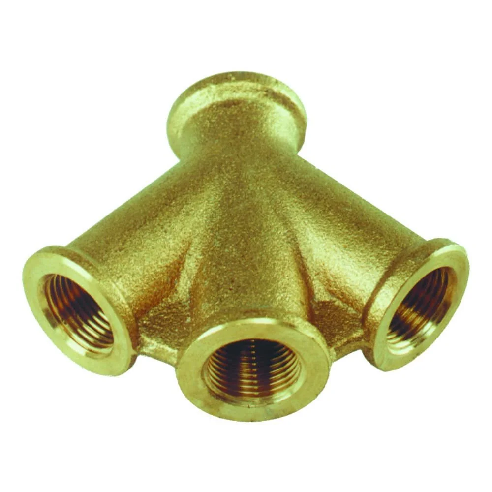 "Distributeur d'air comprimé en laiton, 3 voies, 3/8" image"
