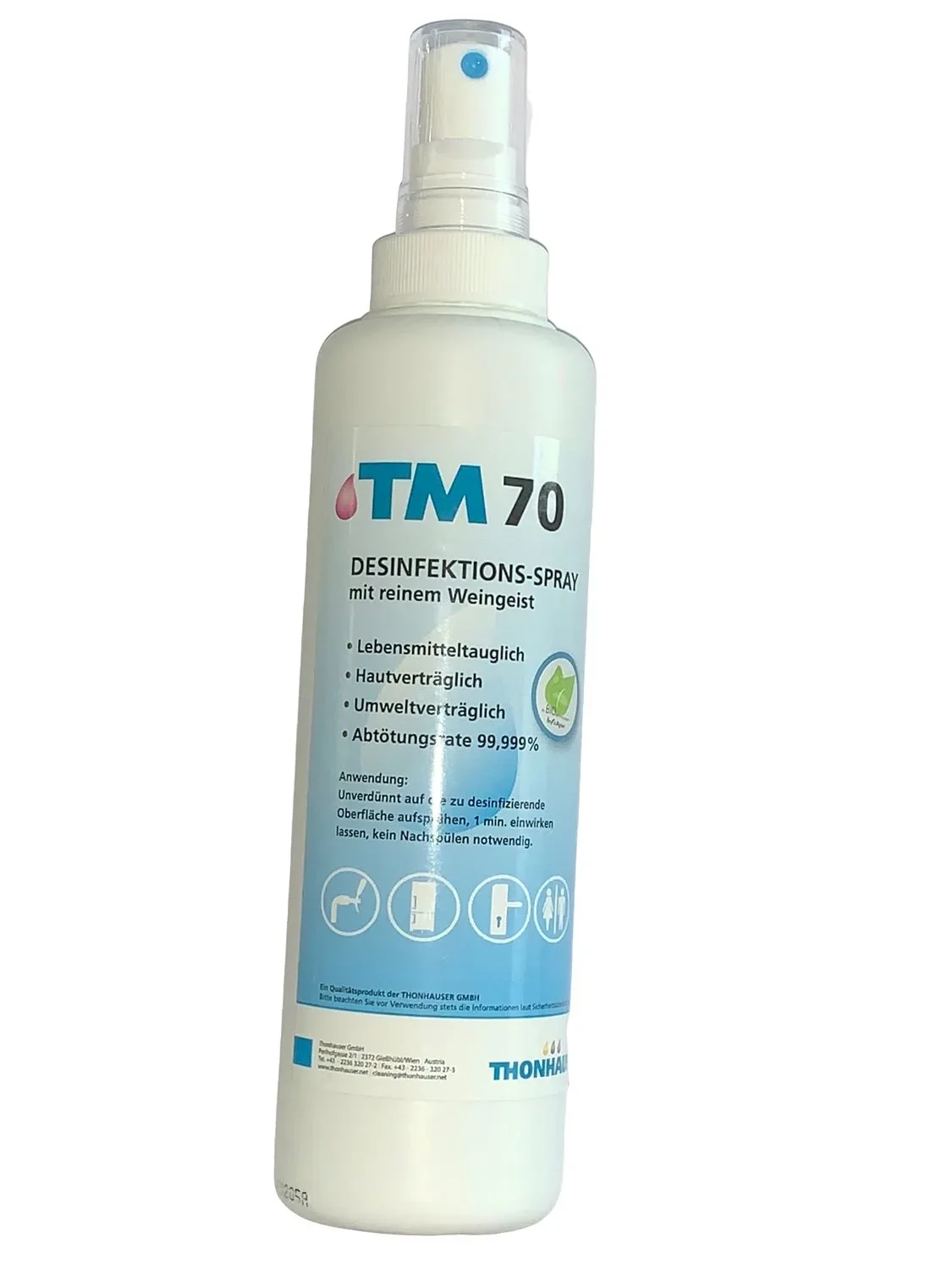 "Désinfectant, Spray désinfectant - TM 70, 250 ml vaporisateur image"