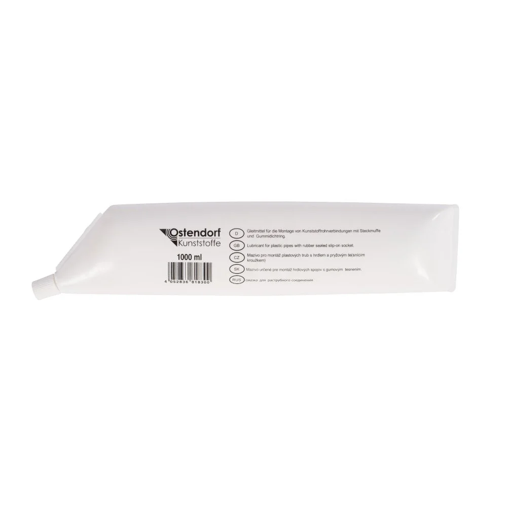 "Lubrifiant Tuyau PVC, 1000 ml, pour Canalisations image"