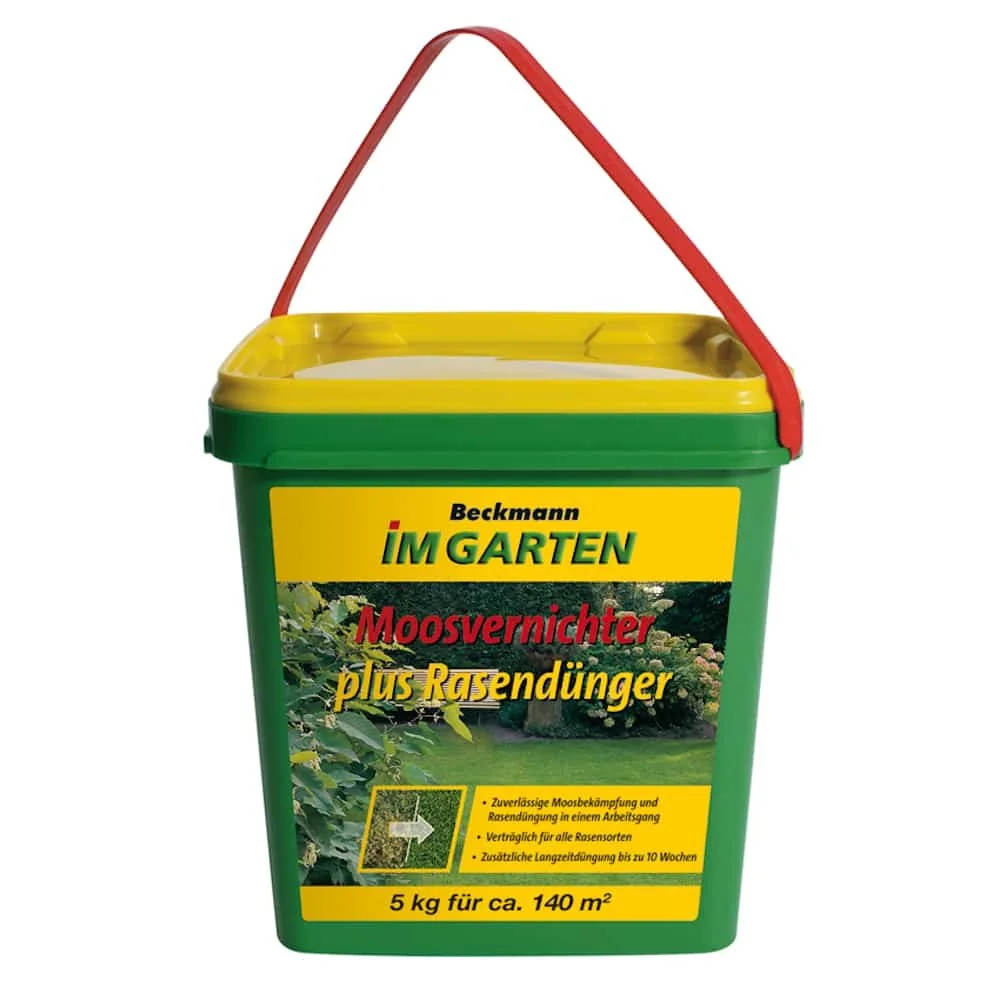 Anti Mousse Gazon et Engrais 5kg : Gazon sans Mousse avec Fer