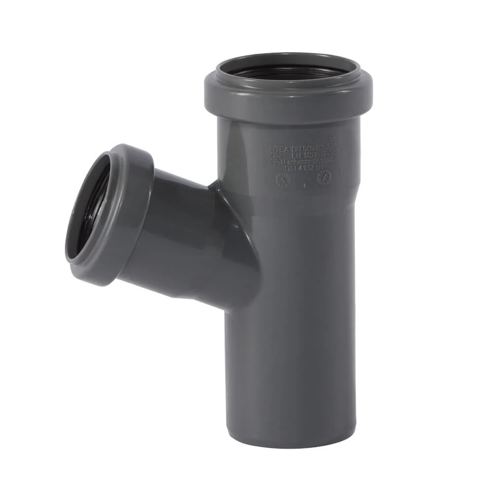 "Raccord PVC 50mm, Abzweig PVC, Tuyau d'évacuation - Boni-Shop image"