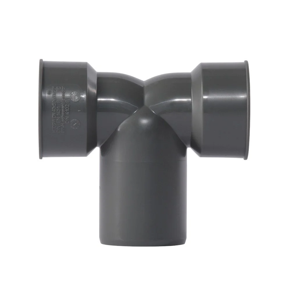 Coude Double d'Évacuation HTsafeDSW DN 40/50 pour Assainissement