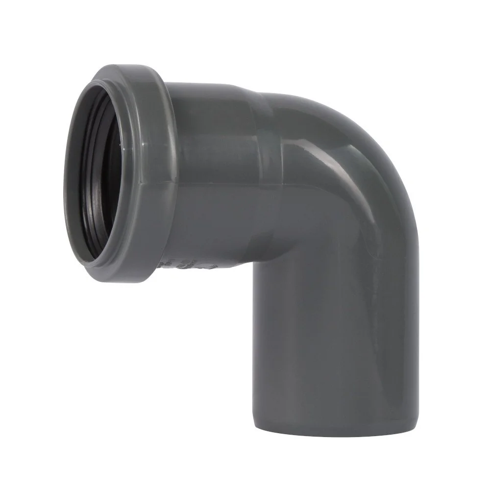 "Coude PVC Évacuation, Coude PVC 90 Degrés DN 90, Assainissement image"