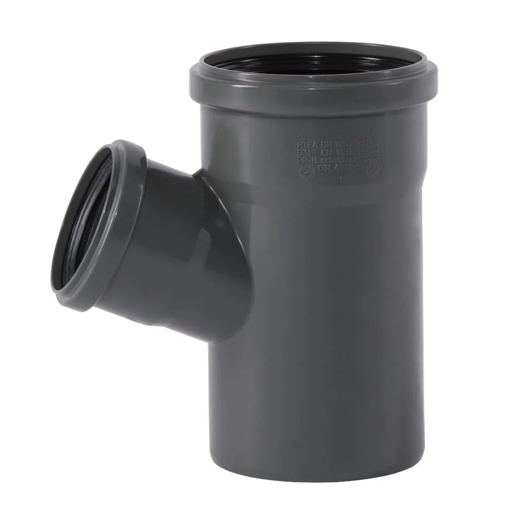 Raccord d'Évacuation HT DN 110/75, Angle 67°
