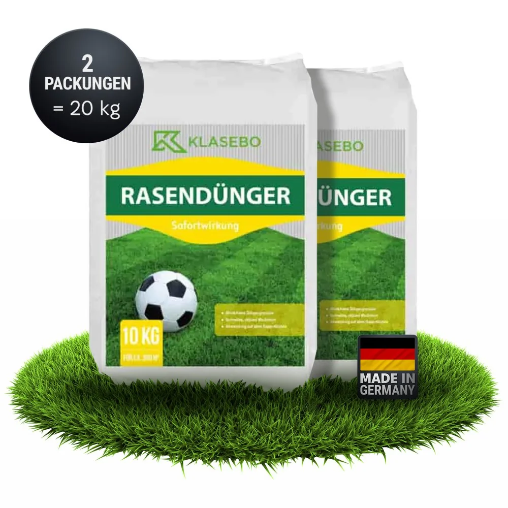 "Engrais pour gazon de 20kg à effet immédiat KLASEBO 21+6+12 NPK 720m² image"