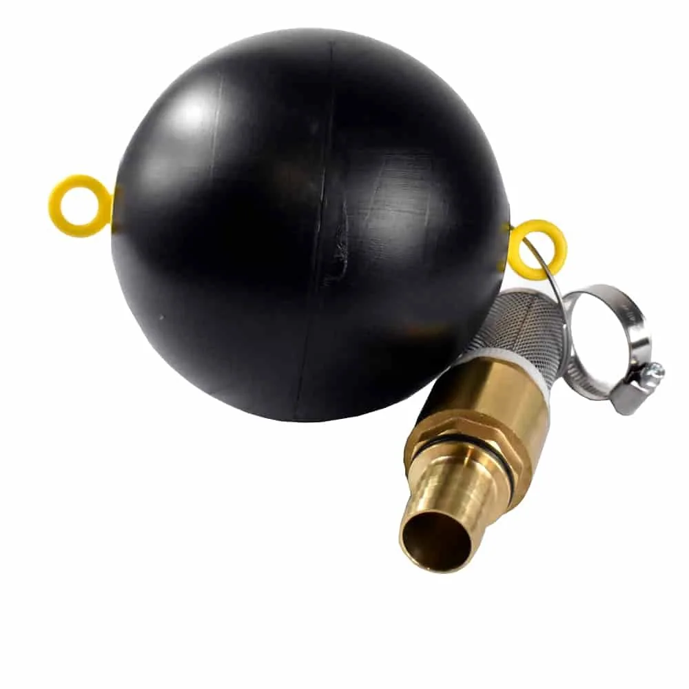 "Filtre d'aspiration Flottant Inox pour Bassin et Récupération d'Eau image"