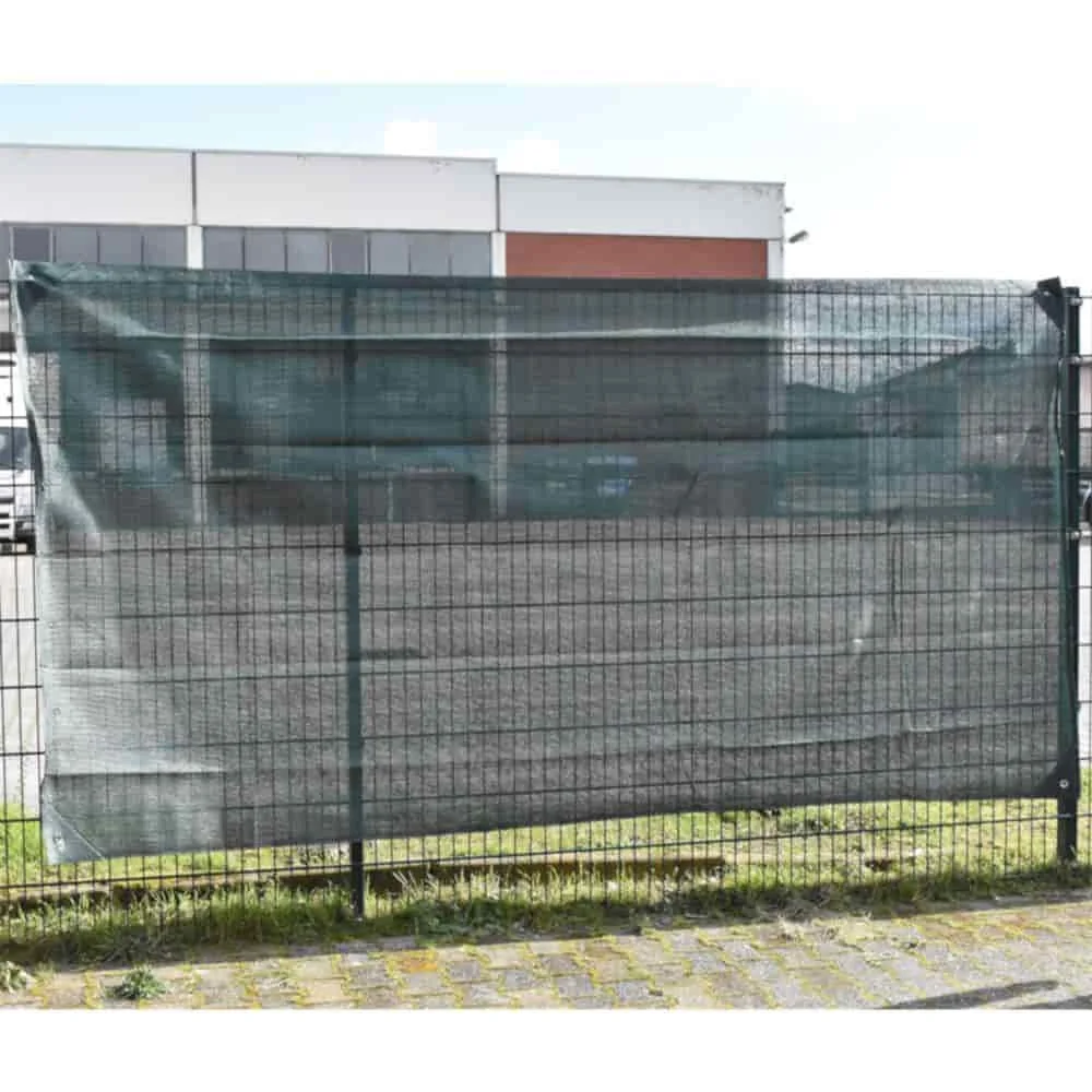 "Filet Brise-Vue Chantier Vert 1,80m x 3,45m - Protection et Intimité image"