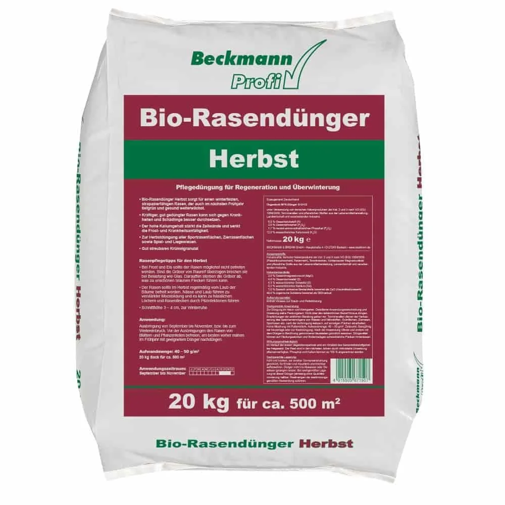 Bio-Rasendünger Herbst, organisch