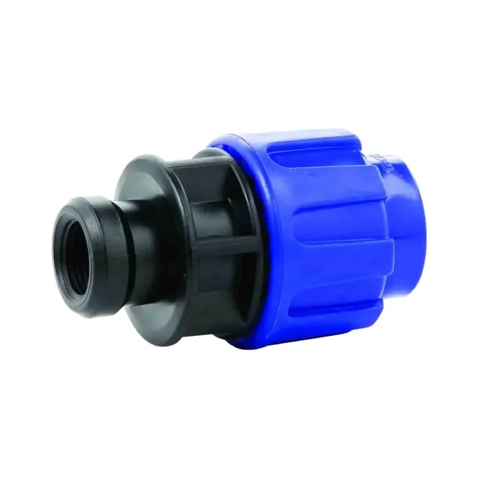"Raccord PE 20mm, Raccord Compression 1/2", Polypropylène, Eau Potable image"